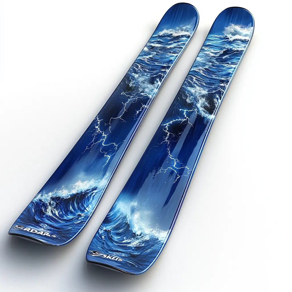 Blue Trickster Water Ski